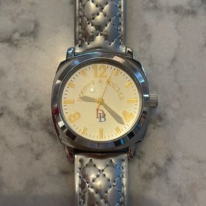 Dooney & Bourke silver watch